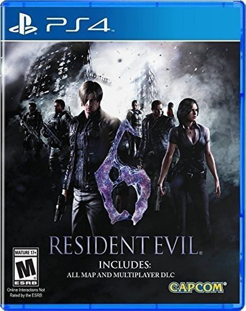 Capcom Resident Evil 6 - PS4