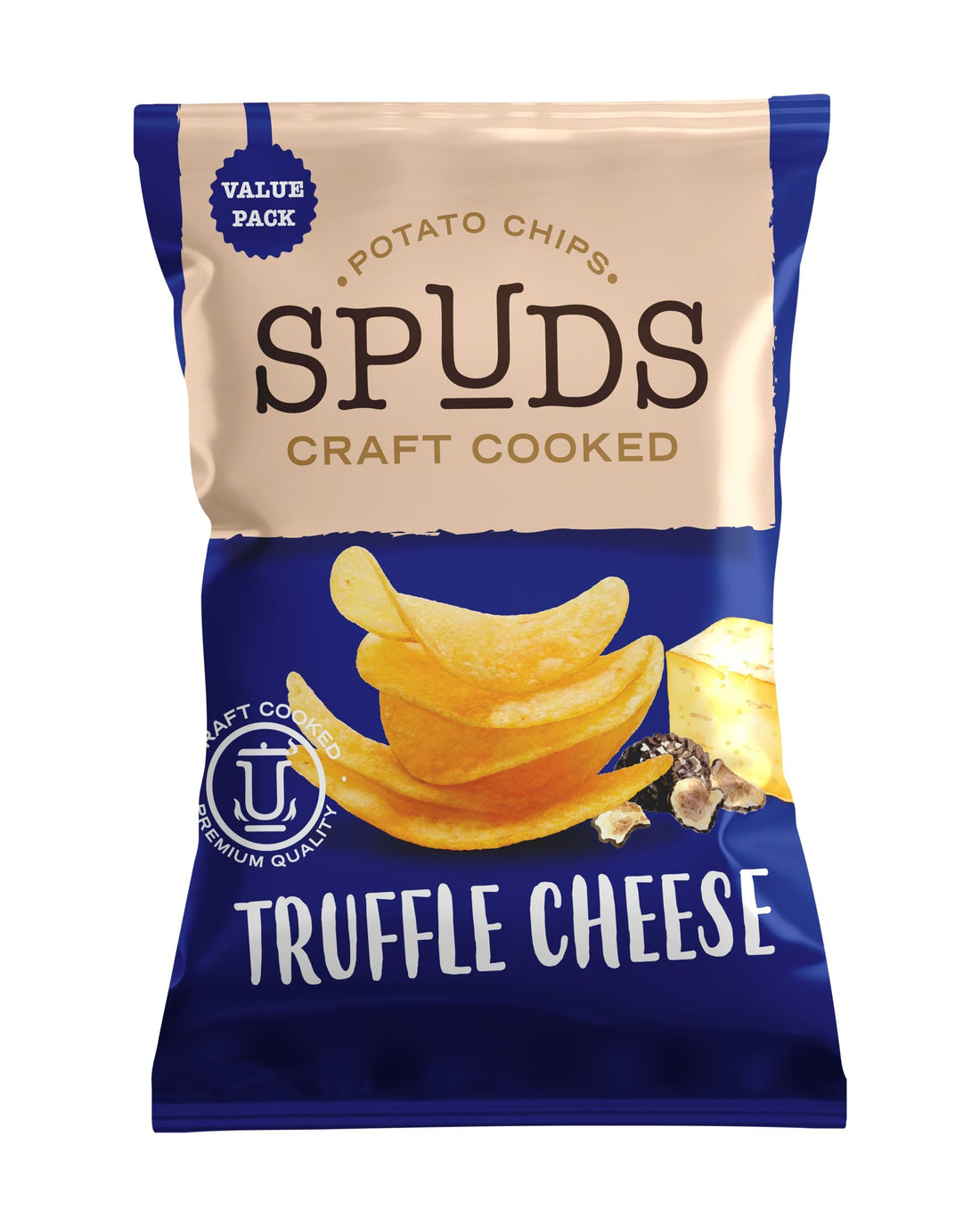 Spuds Craft Cooked Truffle Cheese Potato Chips 66-76 g
