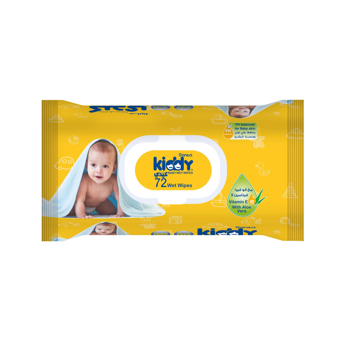 Kiddy 72 Wet wipes