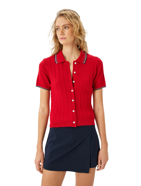 KOTON womens Polo Neck Cardigan Pullover Sweater (pack of 1)