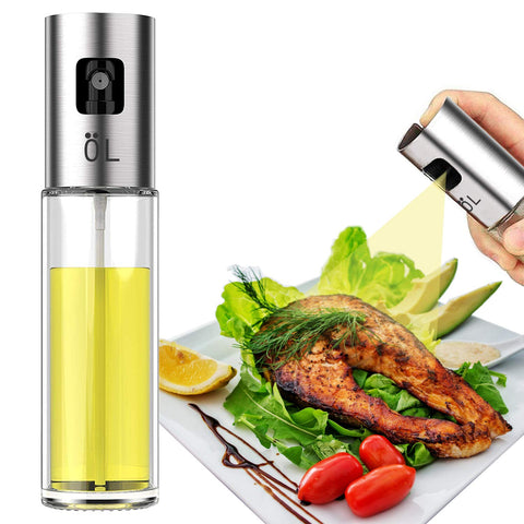 LAO XUE Oil Sprayer Cooking, Olive Oil Pump Sprayer, Kitchen Oil Sprayer for BBQ, Salad, Roasting, Frying