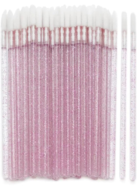 50 Lip Applicator Brushes - Perfect for Makeup (multi couler)