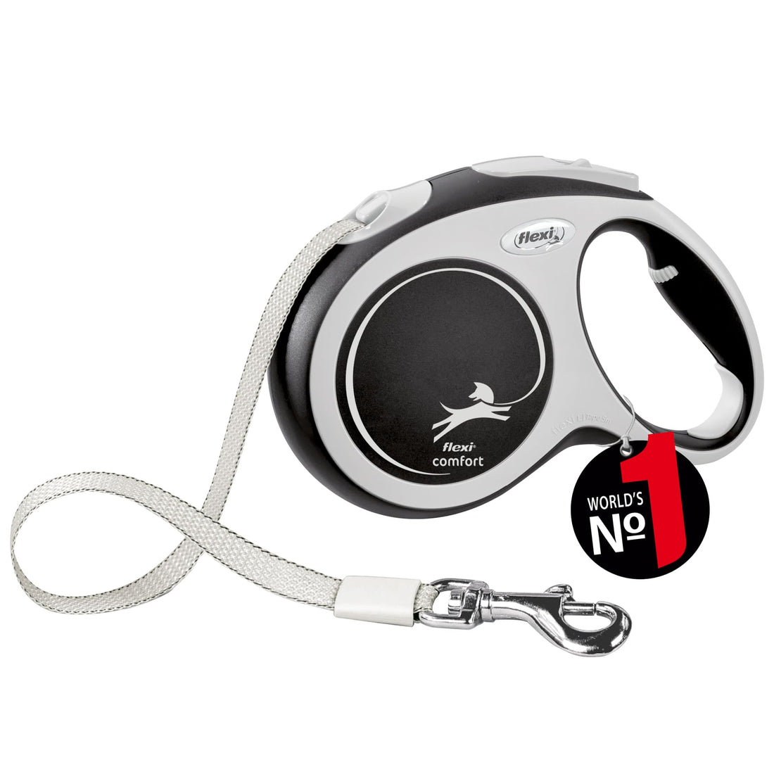 Flexi New Comfort L Tape 5m black