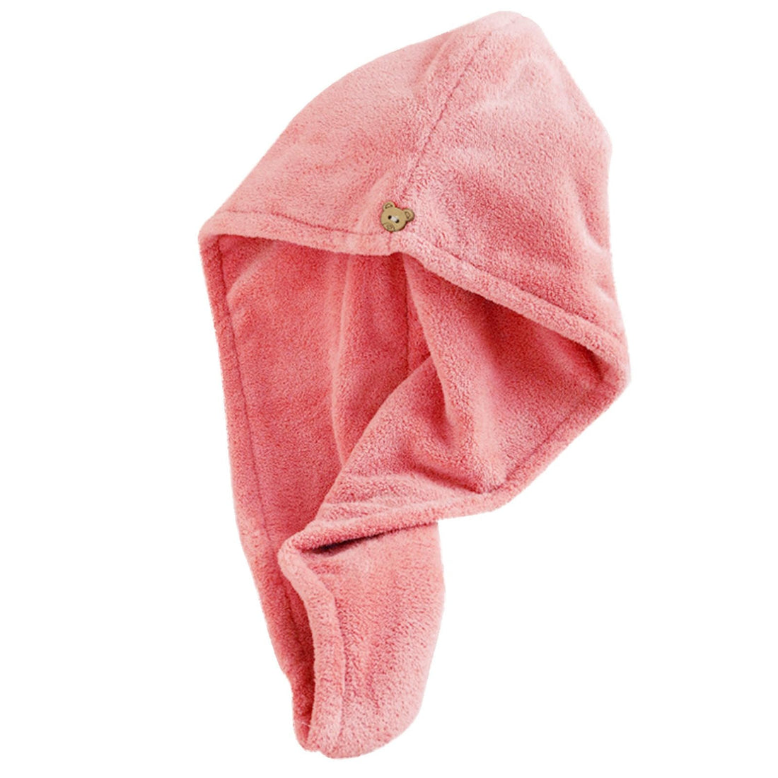 Hair Towel Hair Fast Drying Dryer Towel - Pink