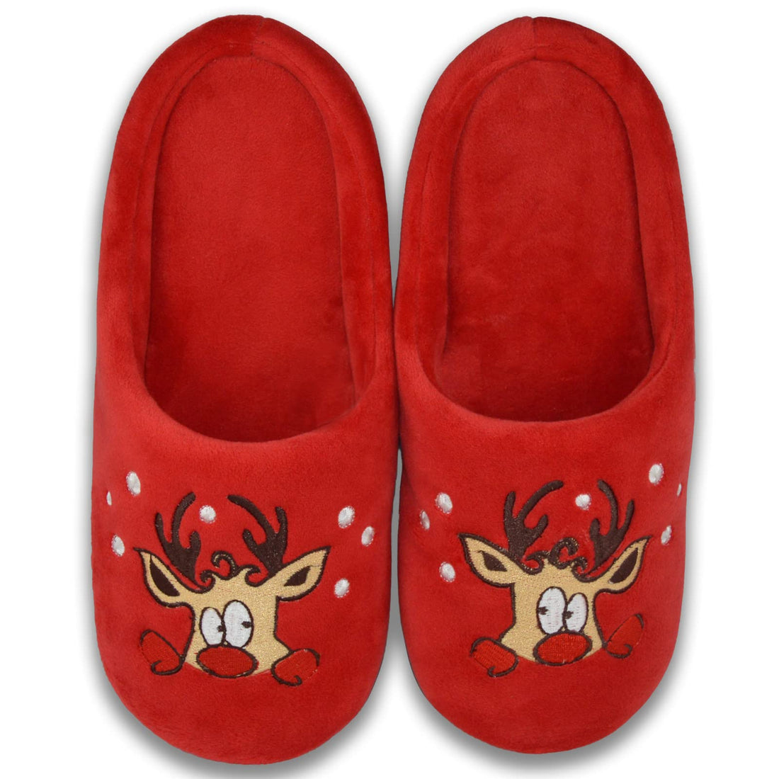Shib Square, Rudolph the reindeer - Home Slippers, womens