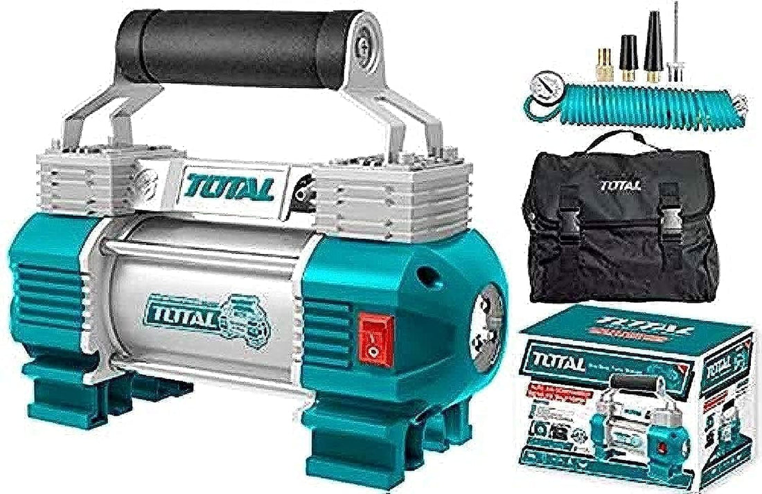 Total auto electric pump air compressor portable tire inflator