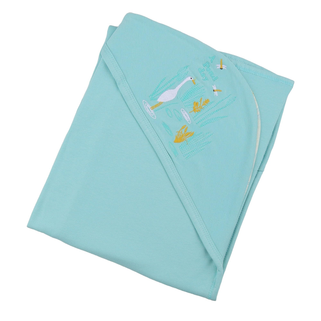 ElSayaad Embroidery Grass Blanket, Mintgreen