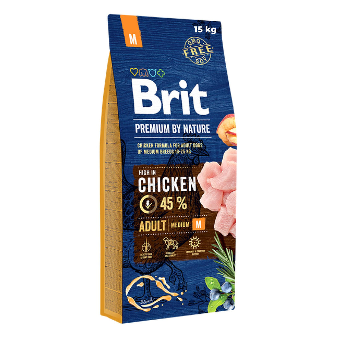 Brit Premium by Nature Adult Dog Medium 15 kg