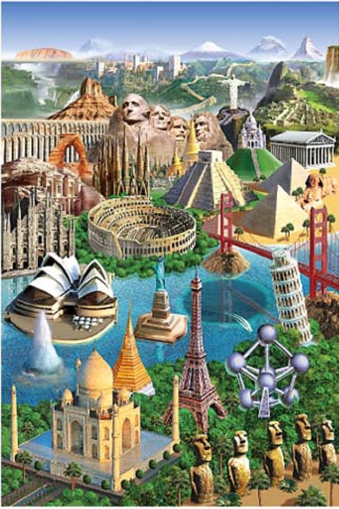 Tomax Wonders Of The World 1000pcs puzzle