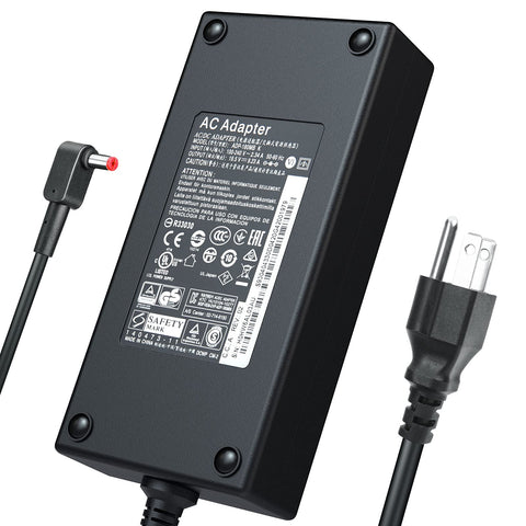 180W AC Charger Fit for Acer Predator Helios 300 PH315-51 PH317-52 PH315-52 PH317-53 G3-572 Triton 500 Aspire 7 A717-71G,ADP-135KB T VN7-793G VN7-593G Nitro 5 Series Laptop Power Adapter Supply Cord
