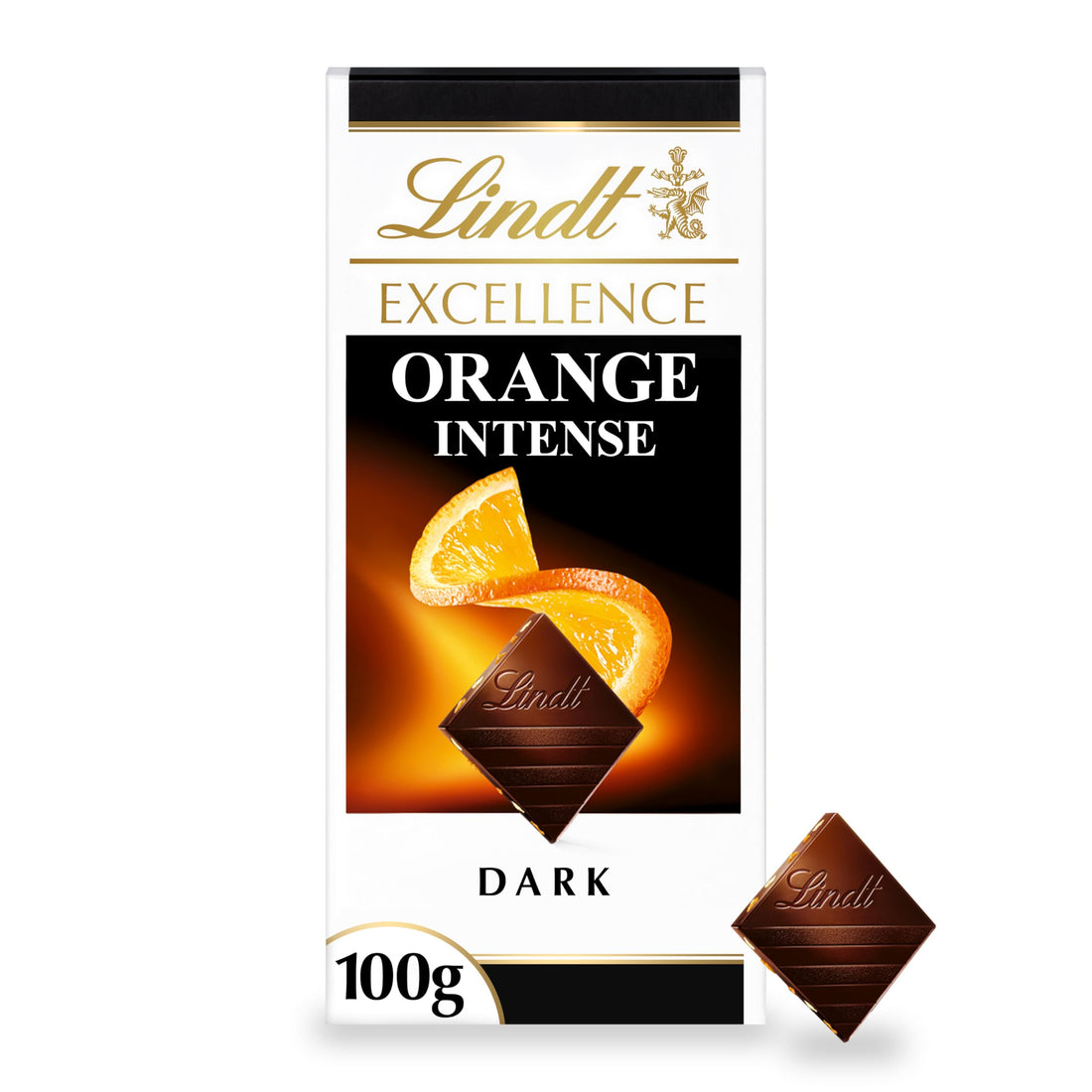 Lindt Excellence Dark Orange 100 gm
