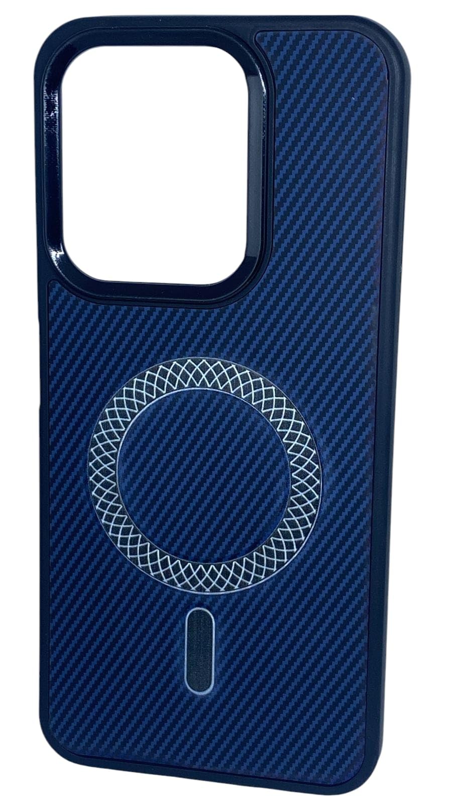 3mara store Compatible with Xiaomi Redmi 15C & Poco C85 Carboni Youth Striped New High Quality Shockproof Case Cover (Blue)