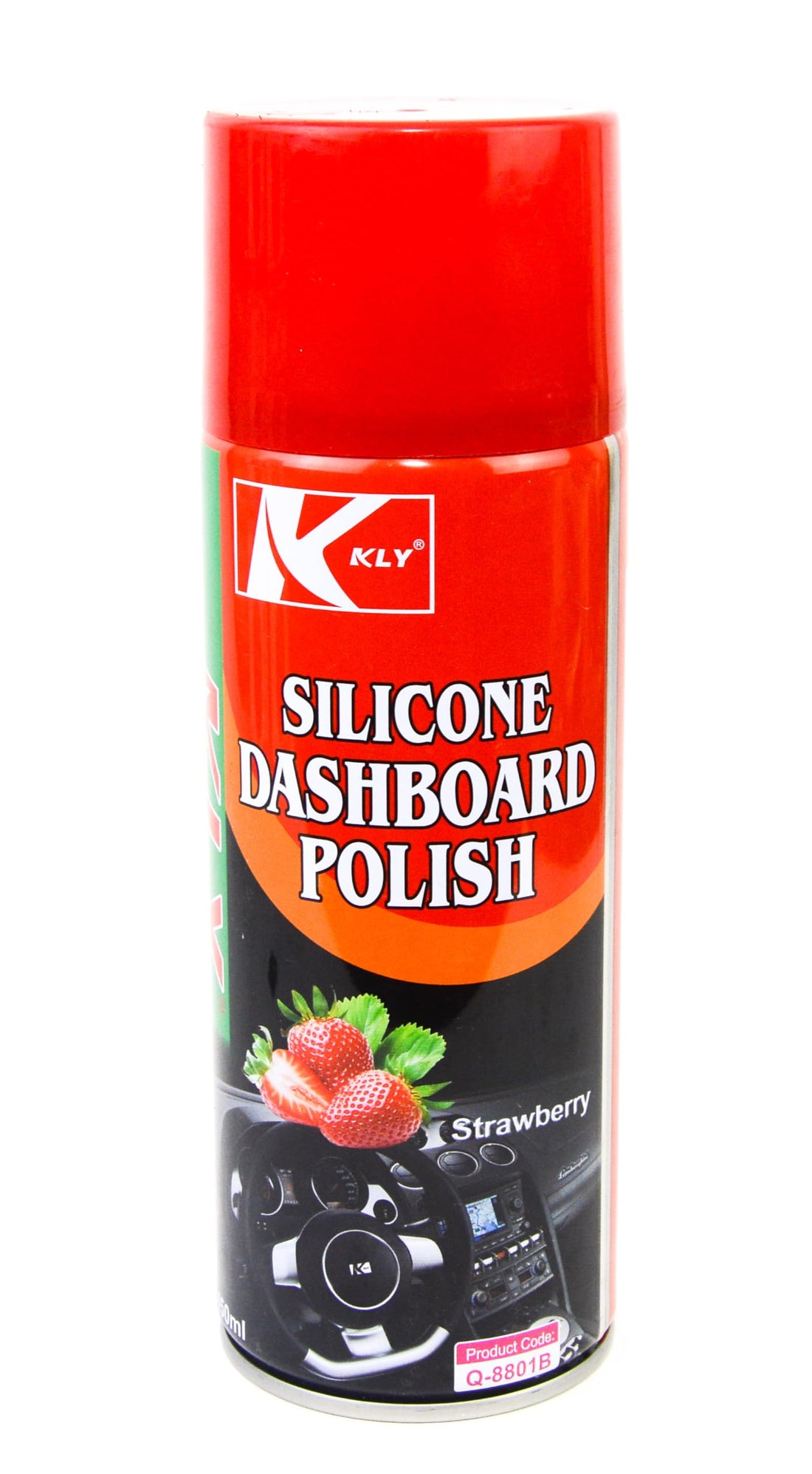 Generic KLY Car Wax Polish Spray, Waterless Car Wash & Wax, Hydrophobic Top Coat Polish & Polymer Paint Sealant Detail Protection - Strawberry - 450 ML
