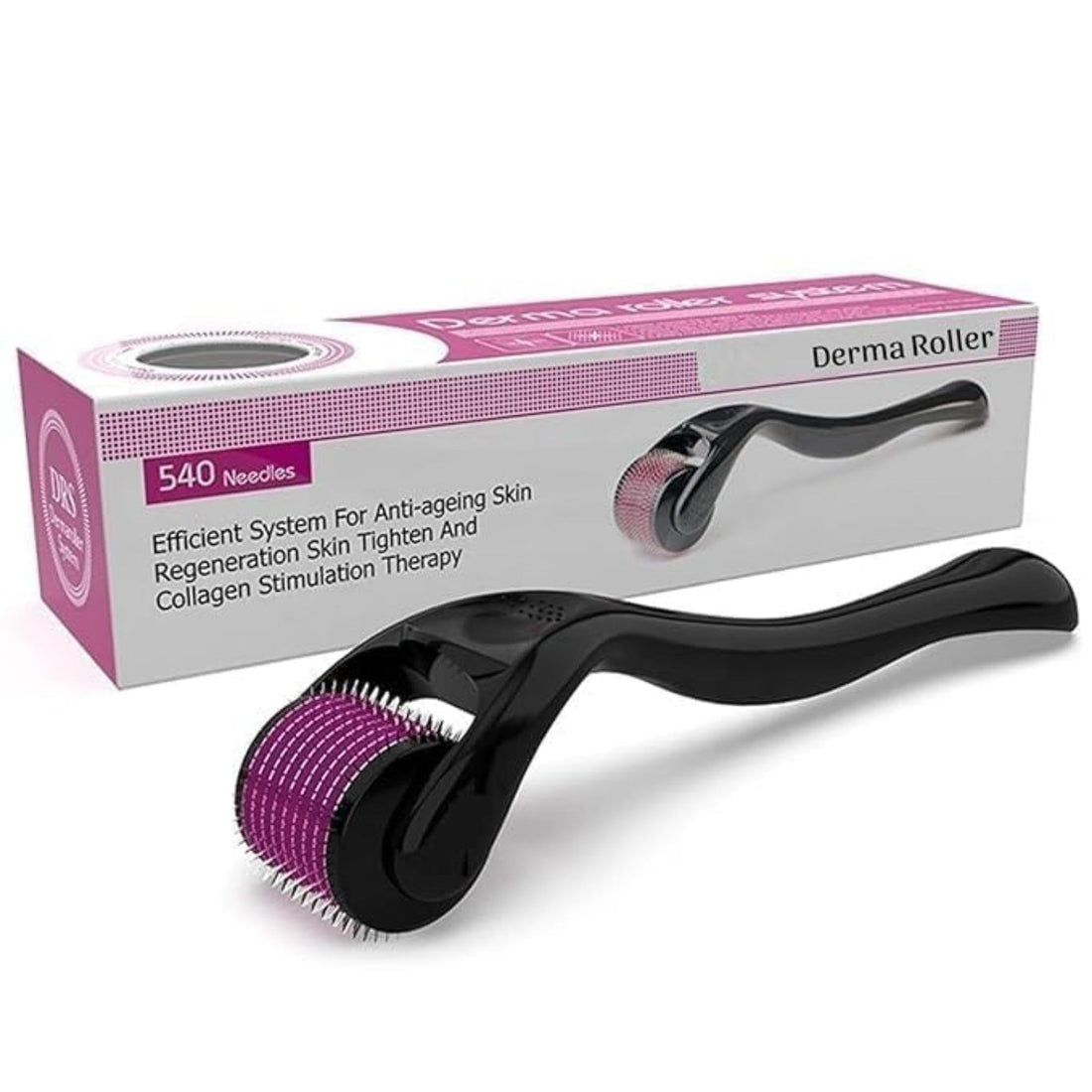 Skin Solution Micro Needle Roller 1.5 MM 540 Needles Hair Regrowth Beard Anti Hair Loss Treatment Skin Care Tool