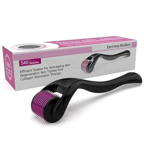 Skin Solution Micro Needle Roller 1.5 MM 540 Needles Hair Regrowth Beard Anti Hair Loss Treatment Skin Care Tool