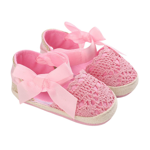 Mix&Max baby-girls Girls Synthetic Shape Bow Ballerina Ballet Flat