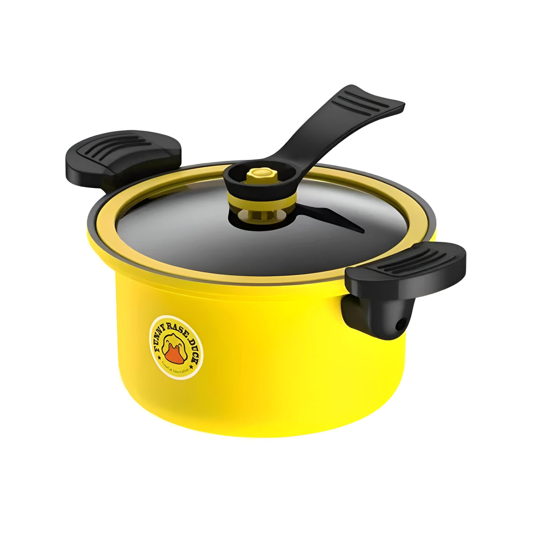 Pressure Cooker - Unique Design Yellow Duck, 22cm Pot Perfect for Soup, Versatile Cooking Solution with 3.5L Capacity for Daily Meals (Piece)