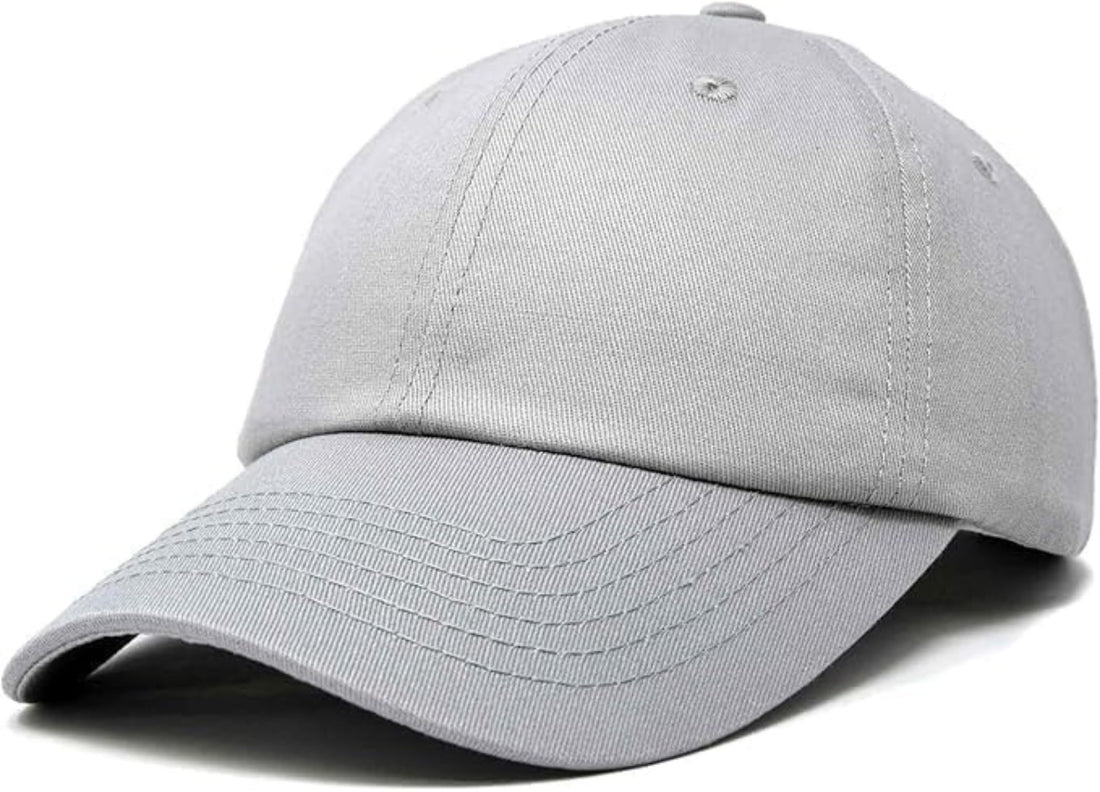 Unisex Adults Classic Cotton Baseball Cap, Adjustable Fit, Imported basic classic plain cap with high quality fabrics, for Men & Woman