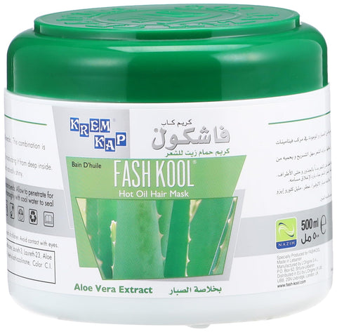 Fash Kool Fashkool alovera extract hot oil hair mask 500 ml, 3032205