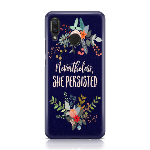 she persisted back cover for Huawei y9 2019