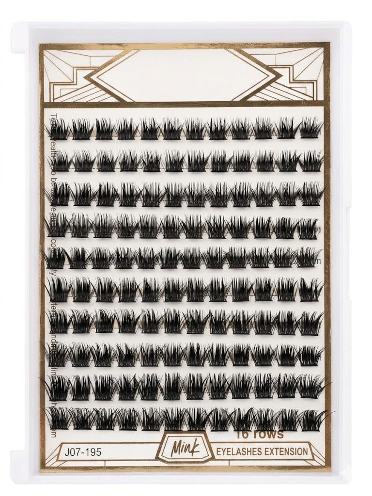 200 PCS Individual Lashes 30D 40D Lash Clusters 9-14Mix DIY False Eyelashes Wispy Lashes Bottom Lashes Diy Lashes Eyelash Extensions At Home (MIX)-ONE BY ONE-HAND MADE