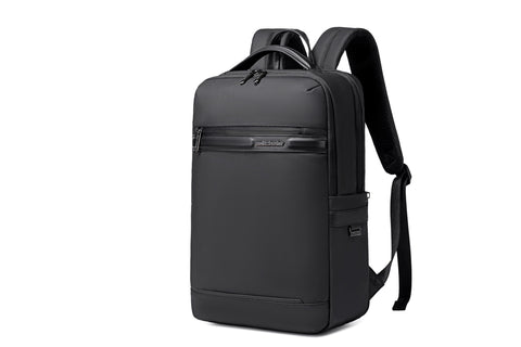 Arctic Hunter Slim Laptop Backpack for Men – 15L Lightweight Water-Resistant Business Bag with Independent 15.6'' Laptop Compartment Stylish Office & Daily Use Backpack - B00872-Black