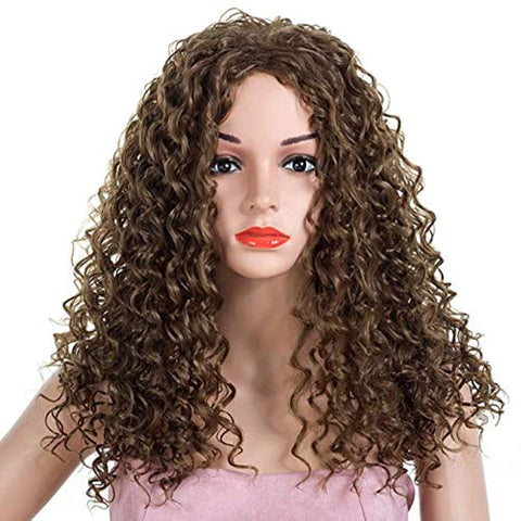 ECIF European And American Wigs Black African Small Volume Explosion Head-025