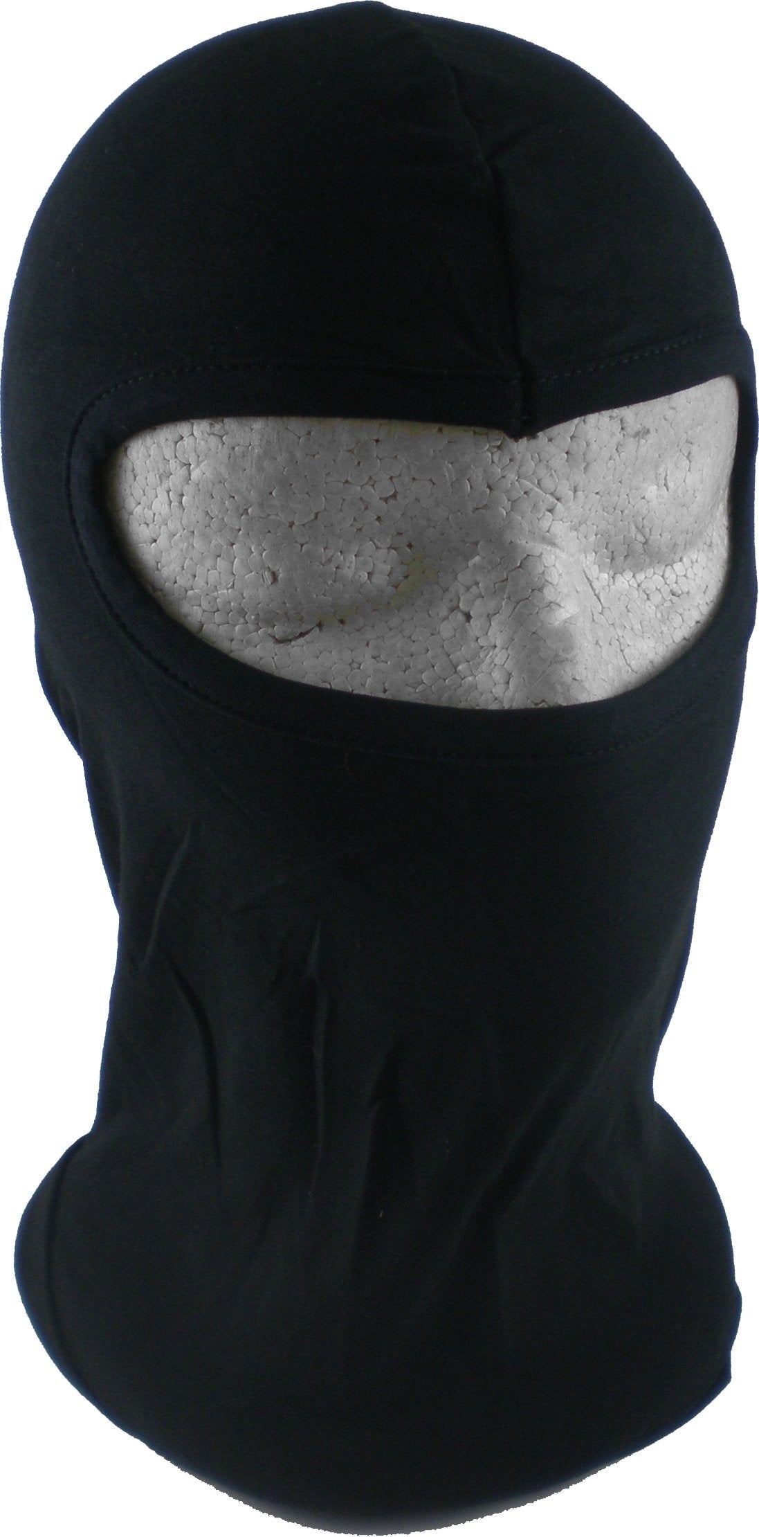 Cultural Exchange Ninja Oval Opening Mens Thin Face Ski Mask [Pack of 2 - Black], Black, One Size
