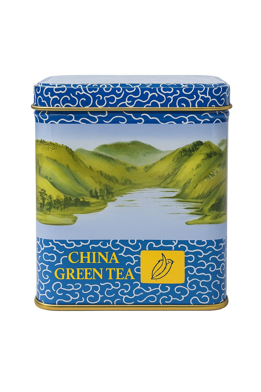 Premium Chinese Green Tea – Airtight Tin – Fresh Natural Flavor – 300g – Imported