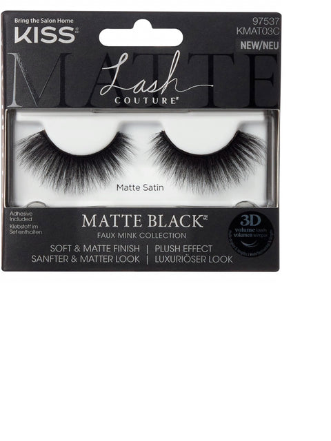 Kiss 03 KMAT03C 3D Matte Lash Couture Faux Mink