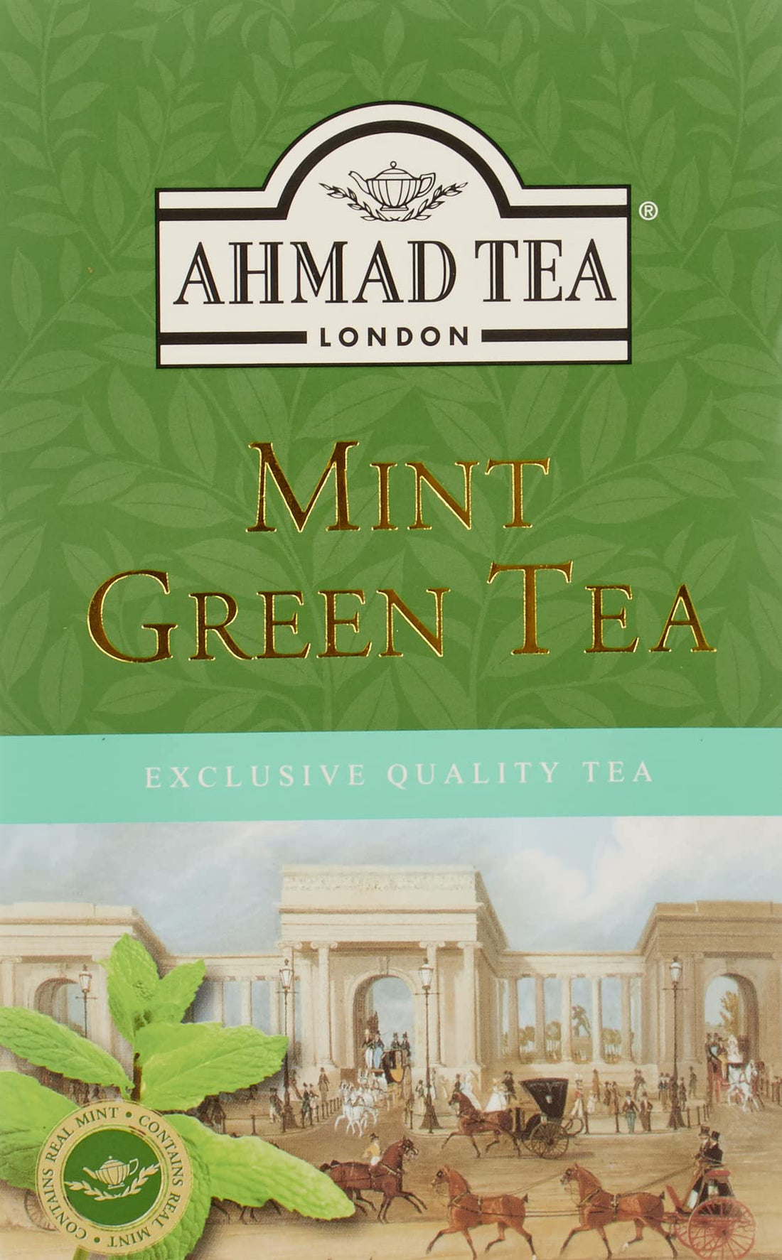 Ahmed Tea Mint Green Tea, 100 gm