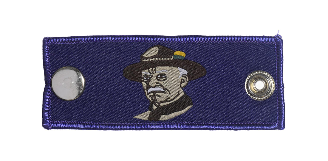 Badge Capsule Leather Woggle Scout Multicolored