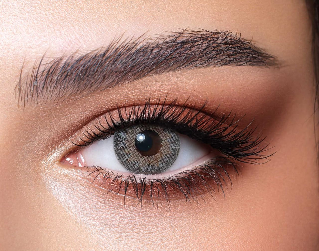 Bella Colored Lenses - Natural Cool Gray - 3 Months - Power -3.00