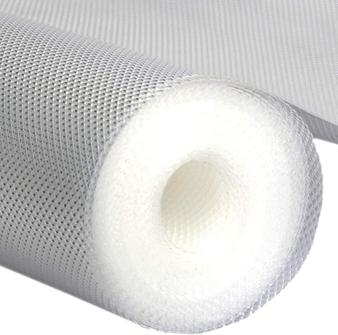 Non Slip Drawer Liner, Clear Non-Adhesive Waterproof Mat, Kitchen Cupboard Cabinet Shelf Drawer Liner, Table Protector, Anti-Moisture Cushion for Home Office (60 * 150) Coarse