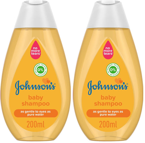 JOHNSON’S Baby Shampoo, 200ml (Pack of 2)