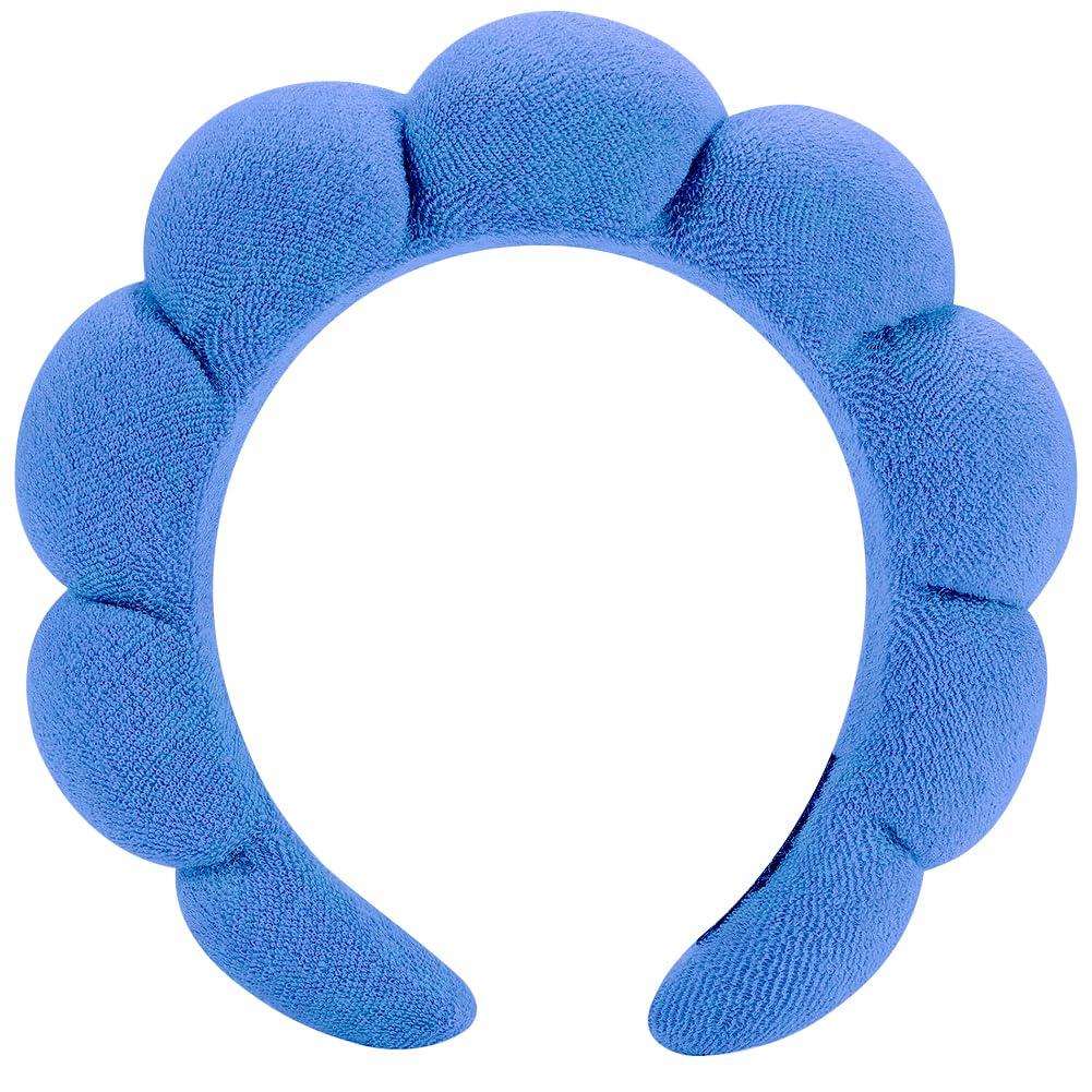 Spa Headbands for Washing Face or Facial, Makeup Headband, Skincare Headbands, Terry Cloth Headband Face Wash Headband Puffy Makeup Headbands for Face Washing, Mask, Skin Treatment