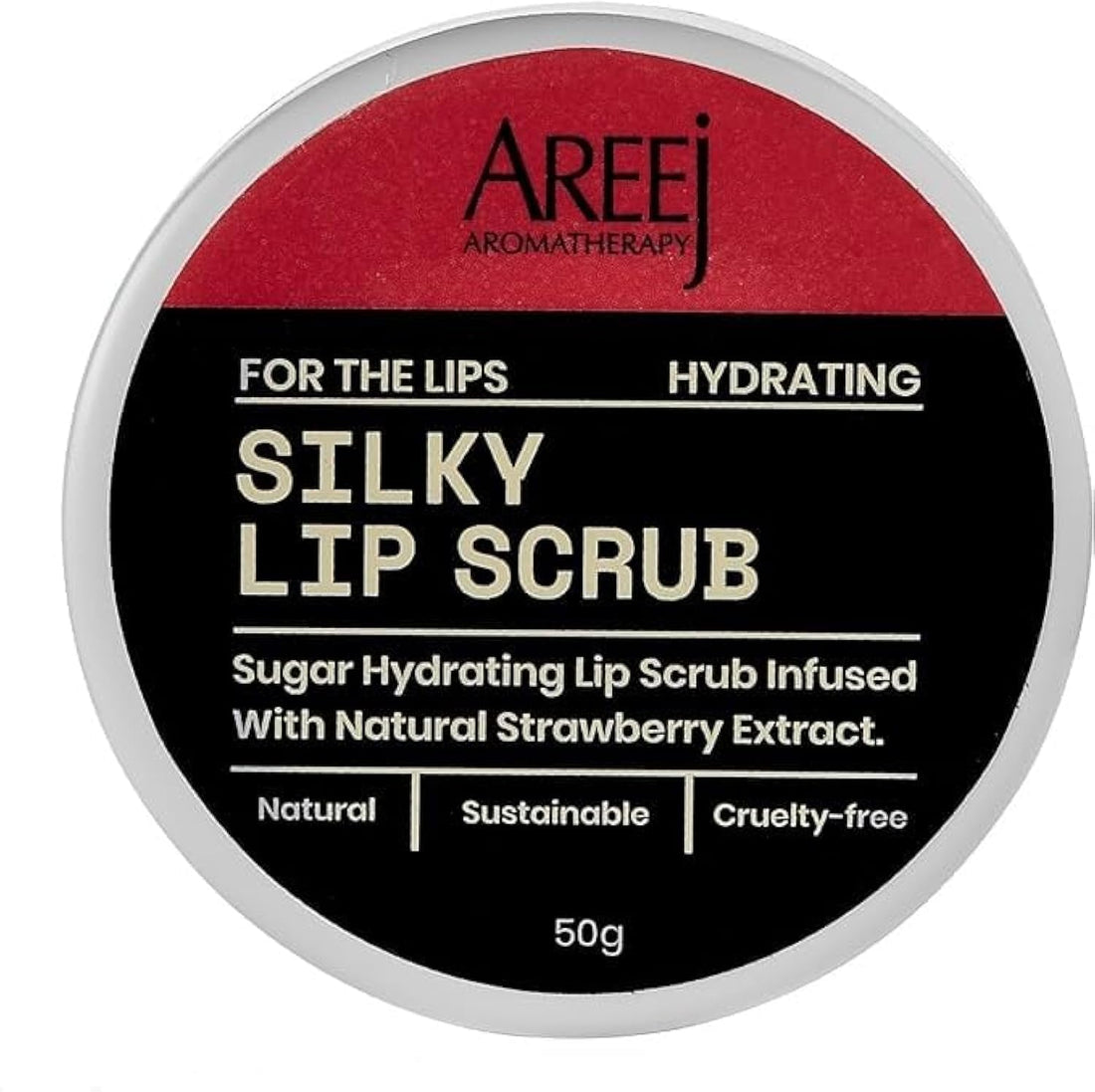 Areej scrub smile for lips, 50 gm