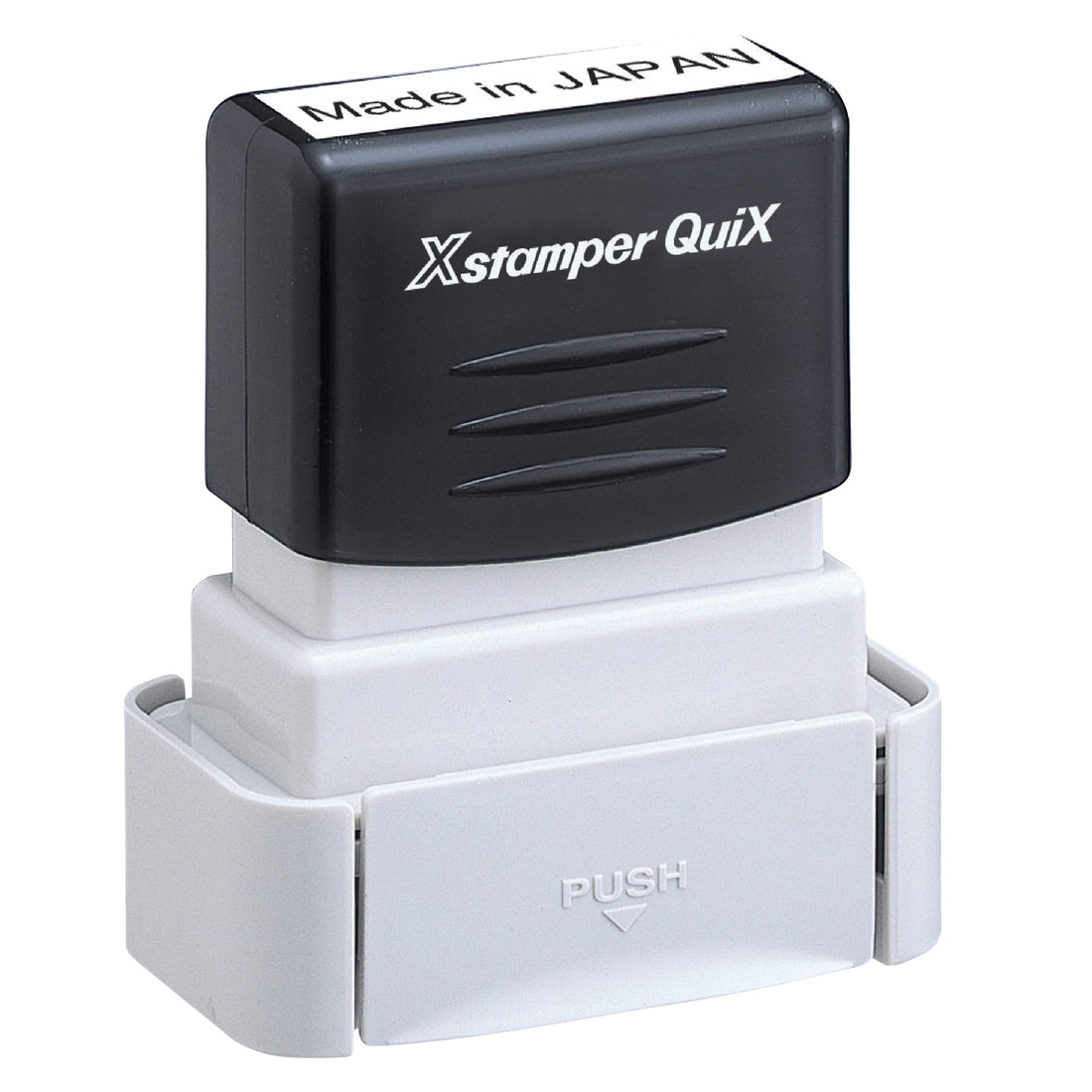 Xstamper Rectangular Stamp 2 × 4.8 cm + Holder + Ink Brush Multicolor Model QT10 XSTAMPER