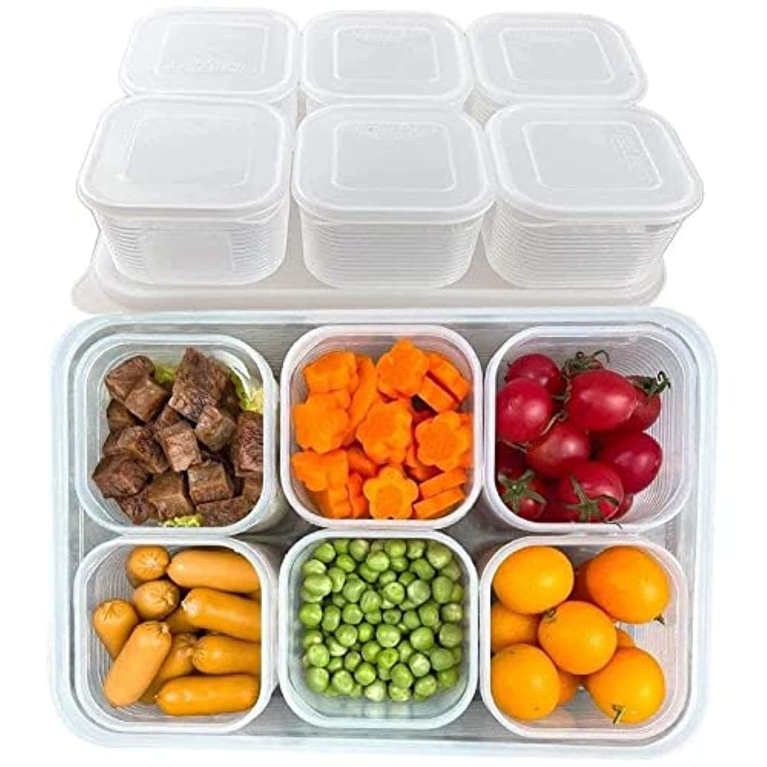 Storage Box Set of 7, Clear