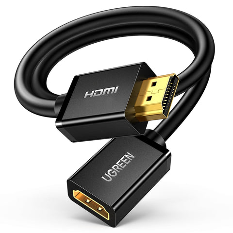 UGREEN HDMI Male to Female Cable Black 3m 10145