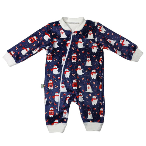 Baby Shoora Boys Long Sleeves Bodysuit Baby and Toddler Sleepers (pack of 1)