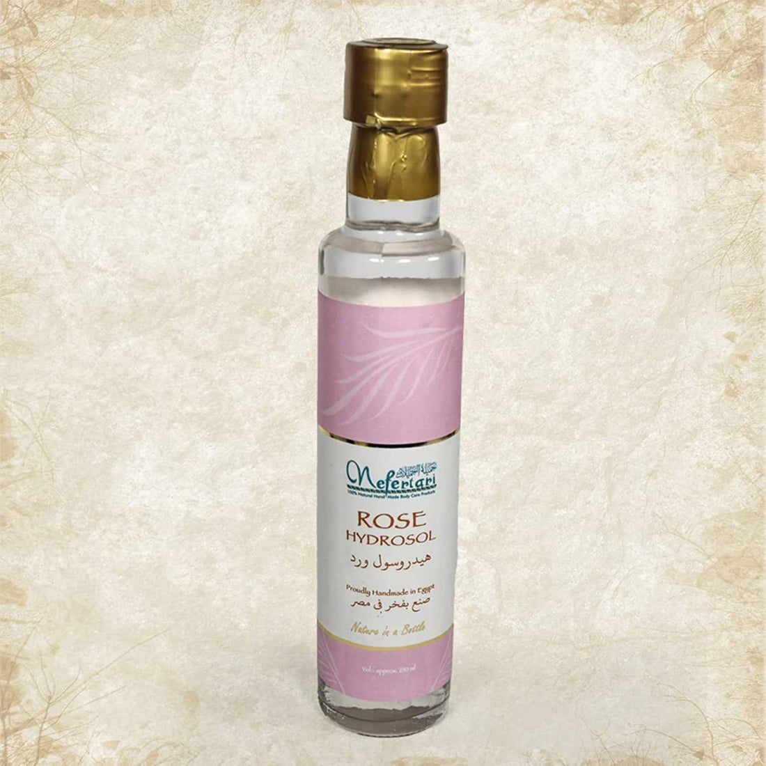 Nefertari Rose Hydrosol Toner, Rose Petals, 100 ml