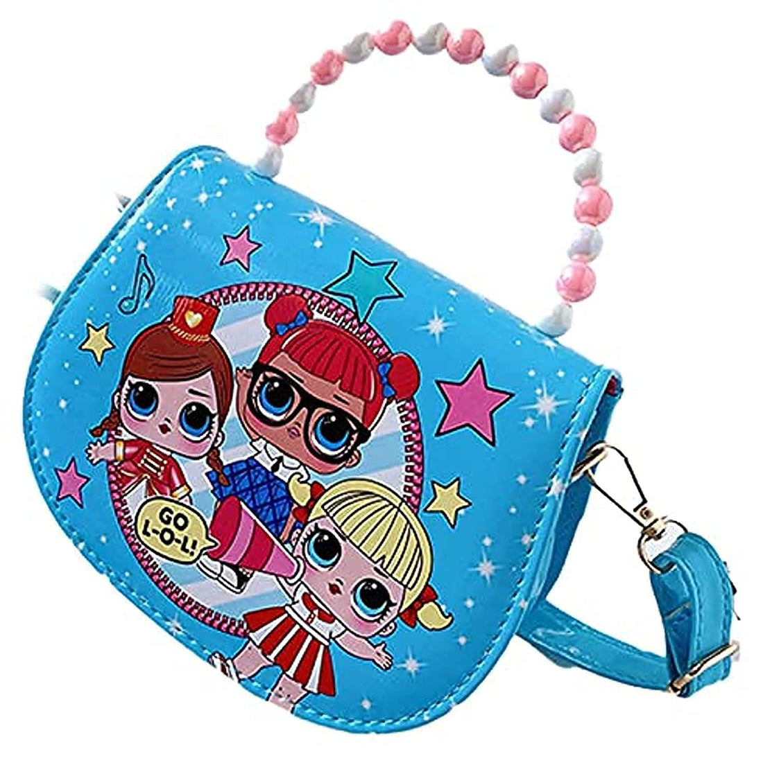 L.O.L. SURPRISE - THE PACK LOL Surprise Kids Fashion Pearl Messenger Bag for Girls and Princess LOL SURPRISE Surprise