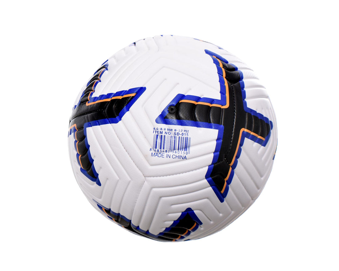 Football Premier League 2024 made with high-grade pvc Match and Training Soccer Ball Thermo Bonded Technology Reinforced Seams, Increased Durability - Professional Series - Multi Color