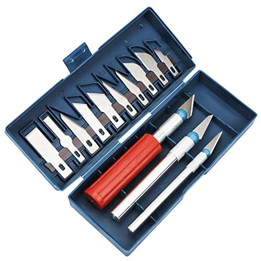 13pcs in 1 engraving Knife Set Pack Multifunction Razor Carving Blade Cutting Tool Kit for Carving Craft DIY Phone Repair