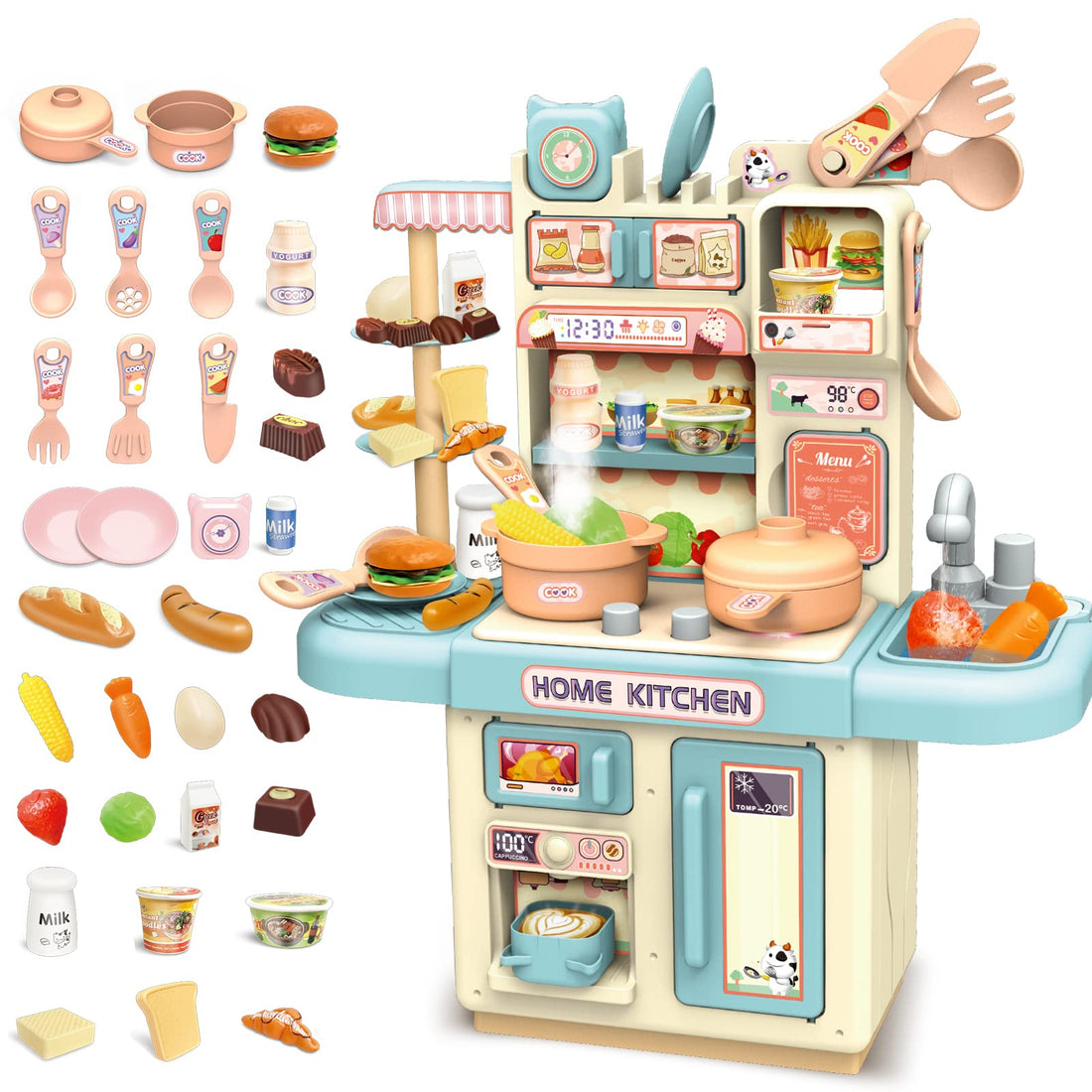 deAO Kitchen Toys for Kids K31-G