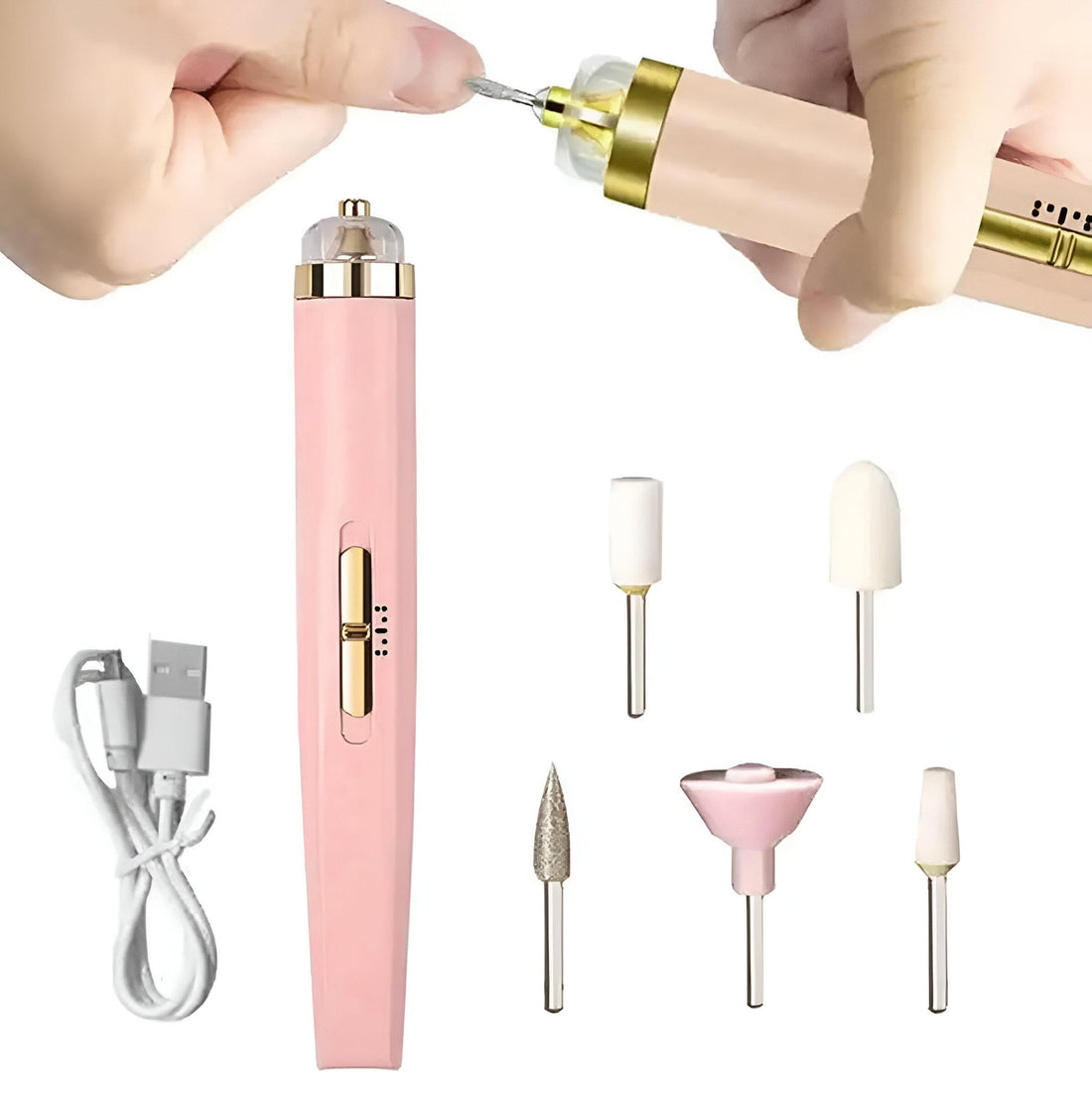 Professional nail care equipment for flawless nails at home, and providing the results of the row salon for all types of nails