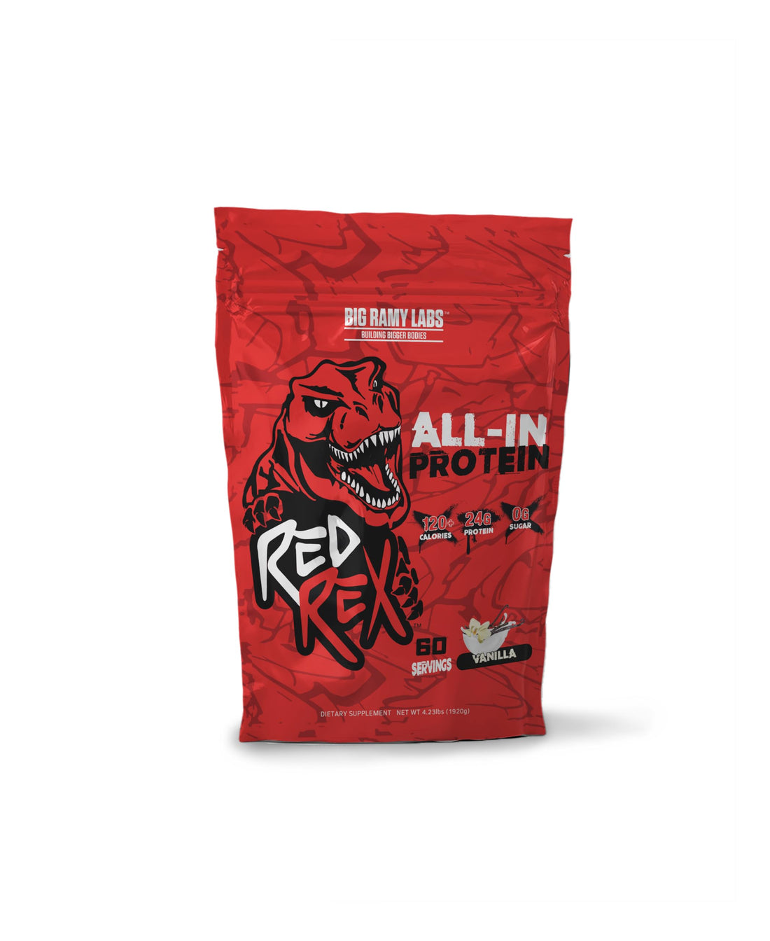 Red Rex All in Vanilla Protein Supplement 1920 g