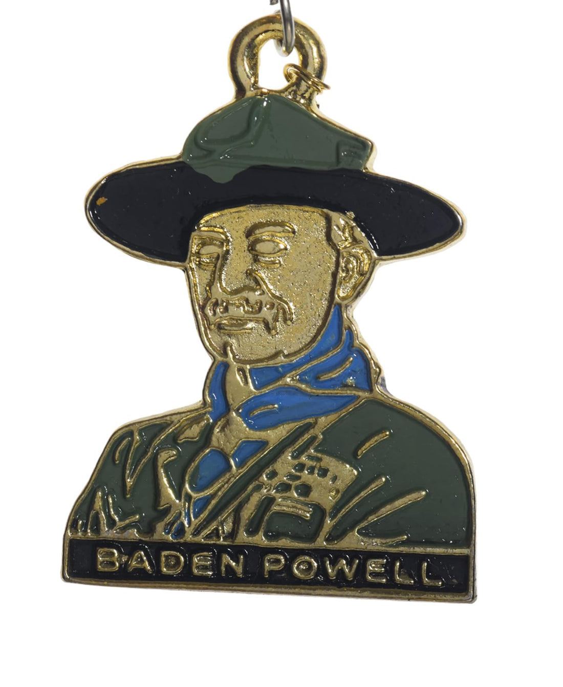 Lord Baden Metal Scout Medal Multicolored