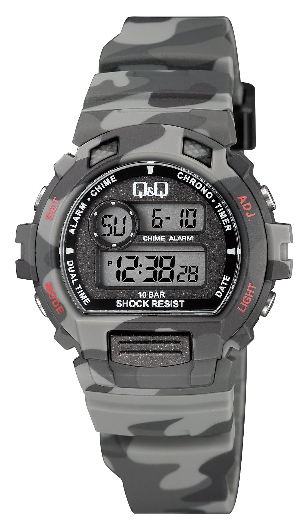 Q&Q WATCHES Digital Black Dial Girl's Watch-M153J009Y
